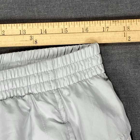 Adidas Track Pants Mens Sz XL Gray Baggy Wide Leg Streetwear Vintage Sweatpants - Picture 10 of 15